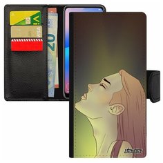 Чехол-книжка на смартфон Samsung Galaxy S7 Edge, "Надежда" Тишина Аниме Utaupia