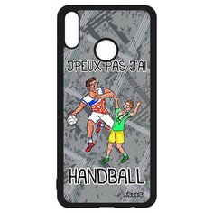 Чехол на смартфон Honor 8X, "Не могу - у меня гандбол!" Юмор Карикатура Utaupia