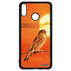 Чехол на смартфон Honor 8X, "Воробей" Городской Птица Utaupia