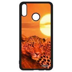 Чехол на смартфон Honor 8X, "Леопард" Кошачьи Дикий Utaupia