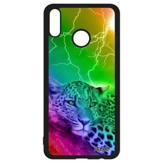 Чехол на смартфон Honor 8X, "Леопард" Дикий Кошачьи Utaupia