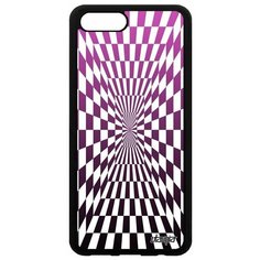 Чехол на телефон Honor V10 / View 10, "Иллюзия шахмат" Квадраты Зеркало Utaupia