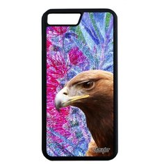 Чехол на смартфон // Apple iPhone 7 Plus // "Орел" Сокол Небо, Utaupia, фуксия