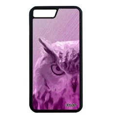 Защитный чехол на смартфон // Apple iPhone 7 Plus // "Сова" Дизайн Филин, Utaupia, розовый