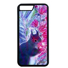 Защитный чехол на смартфон // Apple iPhone 7 Plus // "Белка" Беличьи Рыжая, Utaupia, фуксия