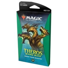 Дополнение для настольной игры Wizards of the Coast MTG: Theros Beyond Death. Green Theme Booster. Коллекционный бустер (англ)