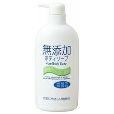 ND Натуральное жидкое мыло для тела No added pure body soap, 550 мл Nihon Detergent