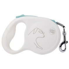 Поводок для собак Xiaomi Jordan Judy Pet Retractable Rope, белая, 5 м