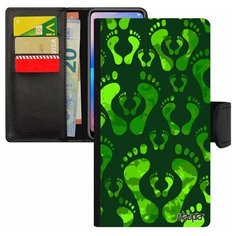 Чехол книжка на смартфон iPhone 8 Plus, "След стопы" Рождение Дитя Utaupia
