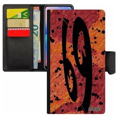 Чехол-книжка на смартфон iPhone 7 Plus, "Знак зодиака" Зодиак Каллиграфия Utaupia