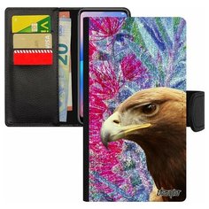 Чехол книжка на смартфон iPhone 7 Plus, "Орел" Кондор Беркут Utaupia