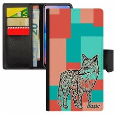 Чехол-книжка на смартфон iPhone 7 Plus, "Лиса" Хищник Хитрая Utaupia