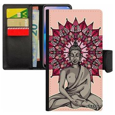 Чехол-книжка на смартфон Apple iPhone 8, "Будда" Портрет Азия Utaupia