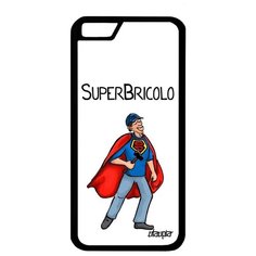Защитный чехол на смартфон // iPhone 6S // "Супермастер" Веселый Комикс, Utaupia, белый