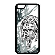 Красивый чехол на смартфон // Apple iPhone 6S // "Портрет женщины" Феерия Девушка, Utaupia, серый