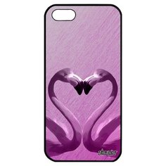 Чехол на смартфон // Apple iPhone 5 5S SE (2016) // "Фламинго" Стиль Самец, Utaupia, розовый