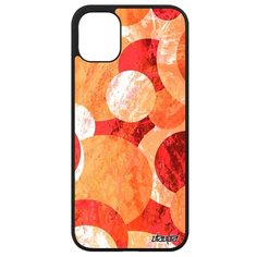 Защитный чехол на смартфон // Apple iPhone 11 // "Планеты" Цикл Круг, Utaupia, оранжевый
