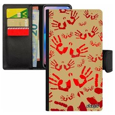 Чехол-книжка на смартфон Apple iPhone 8, "Отпечаток ладони" Раста Rasta Utaupia