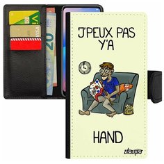 Чехол-книжка на смартфон iPhone SE 2020, "Не могу - смотрю гандбол!" Болельщик Спорт Utaupia