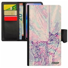 Чехол-книжка на смартфон iPhone SE 2020, "Лиса" Лисенок Fox Utaupia