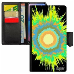 Чехол-книжка на смартфон iPhone SE 2020, "Большой взрыв" Солнце Пространство Utaupia