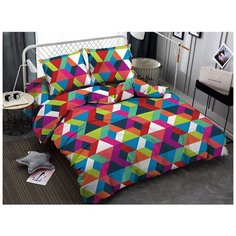 Постельное бельё Amore Mio Мако- сатин Montage Микрофибра Евро