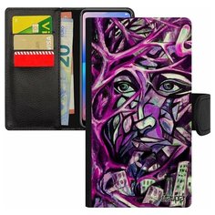 Чехол-книжка на смартфон iPhone 8 Plus, "Взгляд" Абстракция Впечатление Utaupia