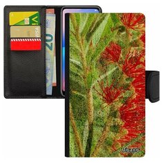 Чехол книжка на смартфон Apple iPhone 8, "Экзотик" Рисунок Фон Utaupia