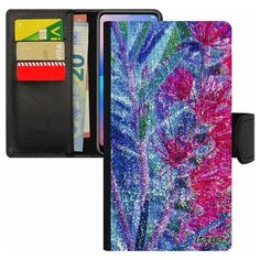 Чехол-книжка на смартфон Apple iPhone 8 Plus, "Экзотик" Букет Флора Utaupia