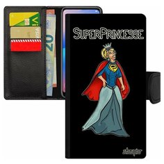 Чехол книжка на смартфон Apple iPhone 8 Plus, "Суперпринцесса" Шутка Герой Utaupia