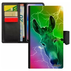 Чехол-книжка на смартфон iPhone 8, "Осел" Глупец Ослица Utaupia