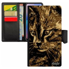Чехол книжка на смартфон iPhone 7 Plus, "Котенок" Милый Тигристый Utaupia