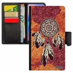 Чехол книжка на смартфон Apple iPhone 8 Plus, "Ловец снов" Оберег Dream Utaupia