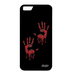 Красивый чехол на смартфон // Apple iPhone 6S // "Отпечаток ладони" Palm Arm, Utaupia, черный