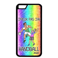 Простой чехол на смартфон // Apple iPhone 6S // "Не могу - у меня гандбол!" Надпись Шутка, Utaupia, цветной