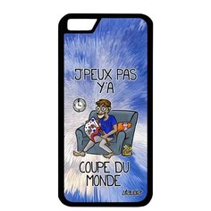 Защитный чехол на смартфон // Apple iPhone 6S // "Не могу - кубок мира!" Игра Крутой, Utaupia, голубой