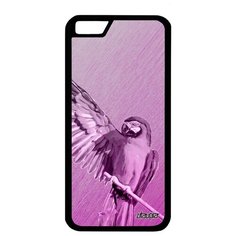 Необычный чехол на смартфон // Apple iPhone 6S // "Попугай" Кеша Ара, Utaupia, розовый