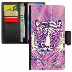 Чехол-книжка на смартфон iPhone SE 2020, "Тигр" Сибирь Tiger Utaupia