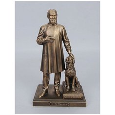 Интерьерная статуэтка, фигурка декоративная, "Вернисаж истории", Павлов И.П., малая, антик Vernissage of History
