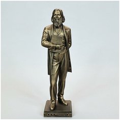 Интерьерная статуэтка, фигурка декоративная, "Вернисаж истории", Менделеев Д. И малый Vernissage of History