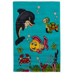 Ковер детский цвет голубой 100х150 арт. УКД-1004-03 Kamalak Tekstil