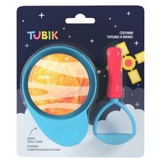 15812 TUBIK Миска с прибором для измельчения:"Спутники Тарелкус и Мялкус"