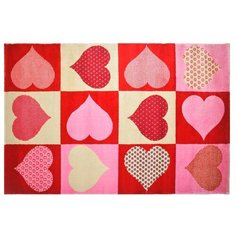 Ковер детский цвет красный 120х180 арт. УКД-1010-06 Kamalak Tekstil