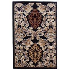 Ковер ворсовый ORHIDEA черный 100х150 арт. УК-1044-03 Kamalak Tekstil