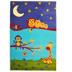 Ковер детский цвет голубой/фиолетовый 120х180 арт. УКД-1014-06 Kamalak Tekstil