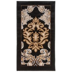 Ковер цвет черный 60 x 110 арт. УКВ-0611 Kamalak Tekstil