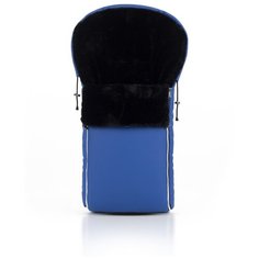 Конверт в коляску Beatrice Bambini Nero (экокожа), Sky