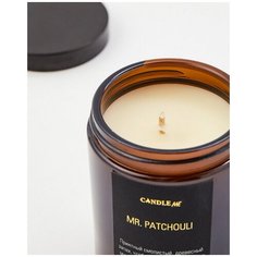 Mr. Patchouli / Пачули - Ароматическая свеча из соевого воска с хлопковым фитилем 120 мл, свеча ароматическая, аромасвечи и свечи CANDLE ME