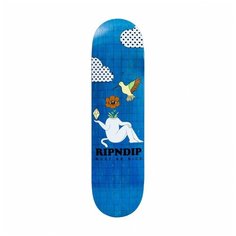 Дека для скейтборда RIPNDIP Window Daze Board Aqua 8.25 дюймов 2021