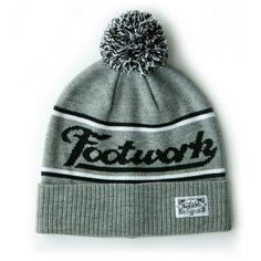 Шапка Footwork POM- PON LIGHT GRAY MELANGE